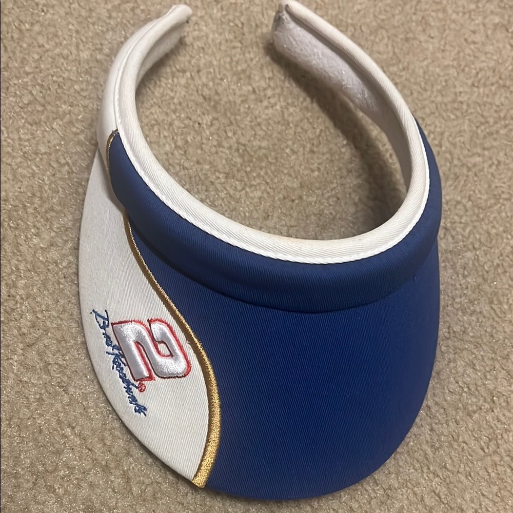 Chase Authentics Blue and White Visor